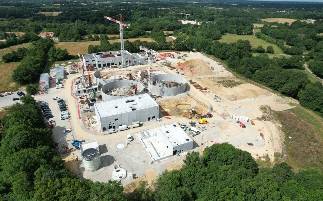 SÉLÉNA : le chantier franchit un cap sur les ouvrages de traitement