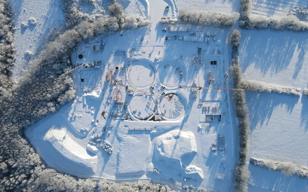 Le chantier de SÉLÉNA progresse au cœur de l’hiver